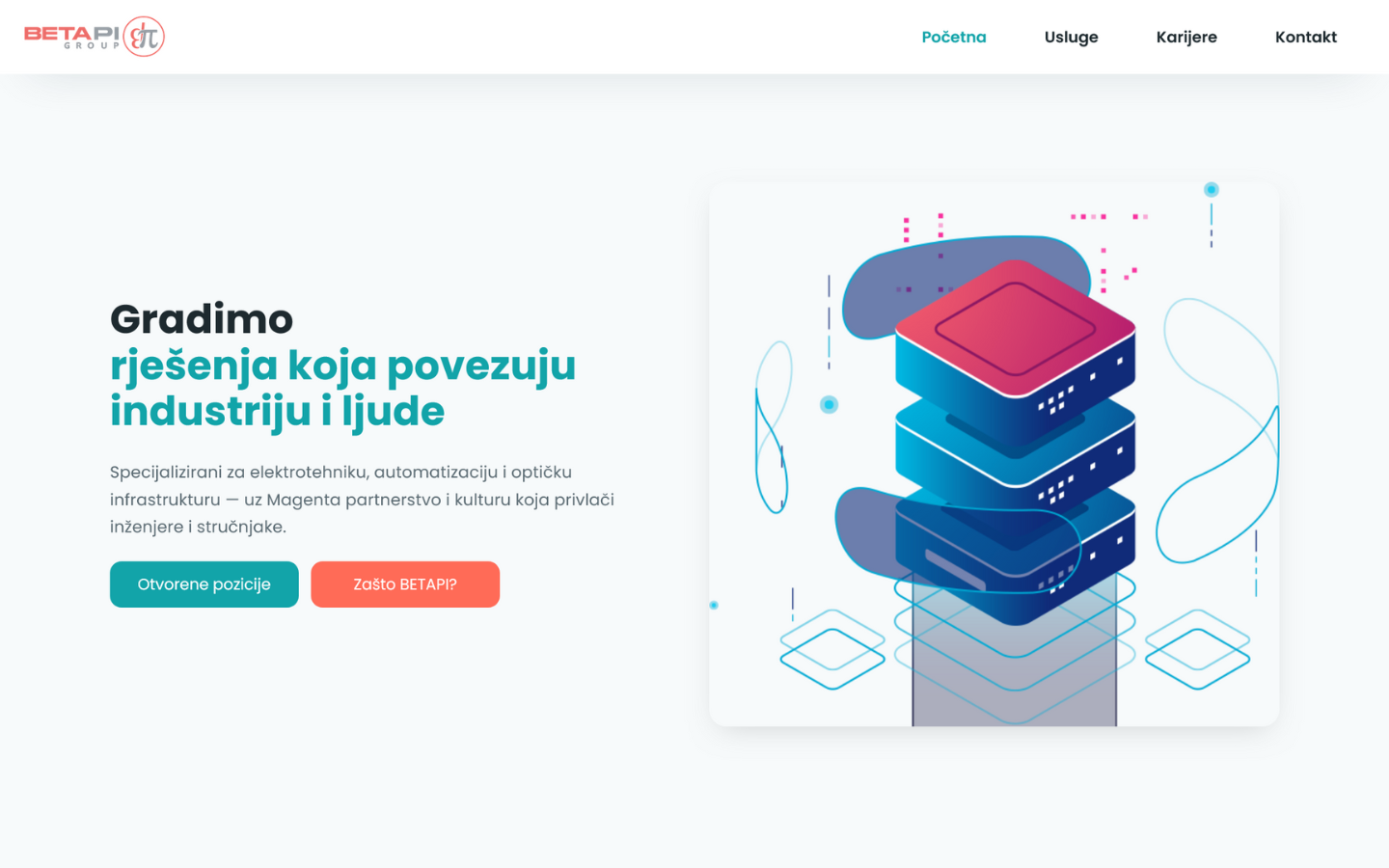 BETAPI website project