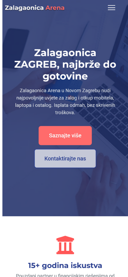 Zalagaonica Arena - Zagreb mobile view